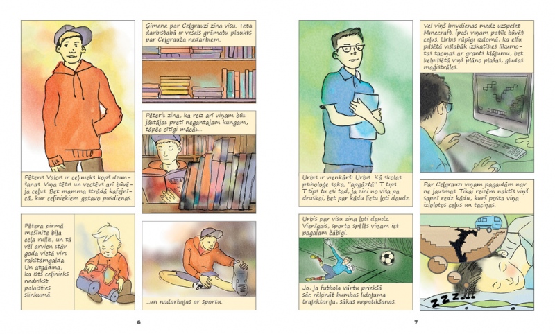 Komikss_Kā_trīs _draugi_ceļgrauzi _uzveica